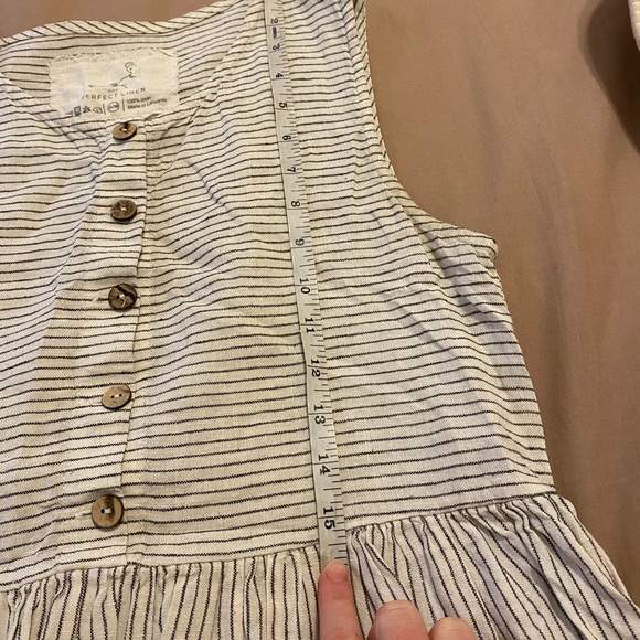 notPERFECTLINEN mama dress sz S/M - Picture 4 of 7